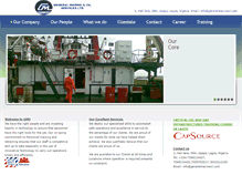 Tablet Screenshot of generalmarineoil.com